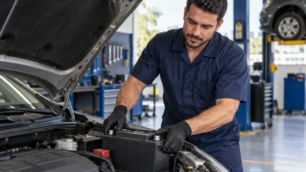 Troca de bateria automotiva